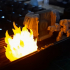 LED Flame Effect Token for Spacehulk & Tabletop image