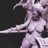 Drow Demonic Harpy Pose 3 - Includes Pinup Variant image