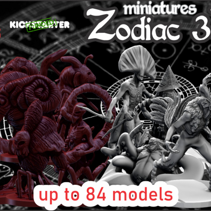 $35.00Zodiac miniatures & collectables stl files. boardgames ...