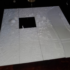 Picture of print of 3D New Orleans | Digital Files | 3D STL File | New Orleans 3D Map | 3D City Art | 3D Printed Landmark | Model of New Orleans Skyline |3D Art