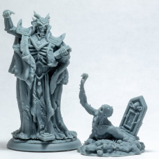 Picture of print of Draconian Necromancer