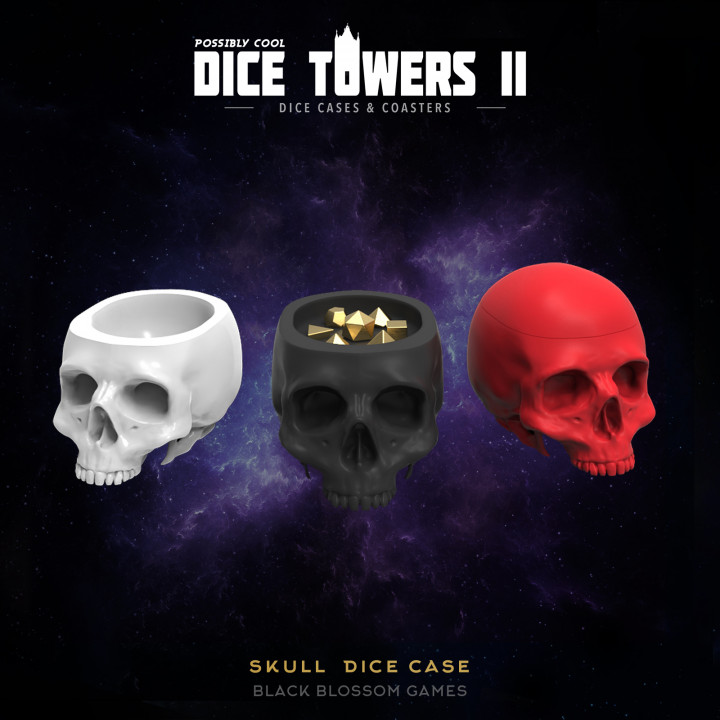 DC11 Skull Dice Case Box :: Possibly Cool Dice Tower 2's Cover