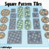 Mini Bases - Square Pattern Tiles image