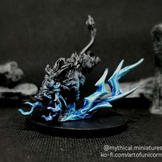Picture of print of Thunder Boar - Elemental Familar - PRESUPPORTED - 32mm scale