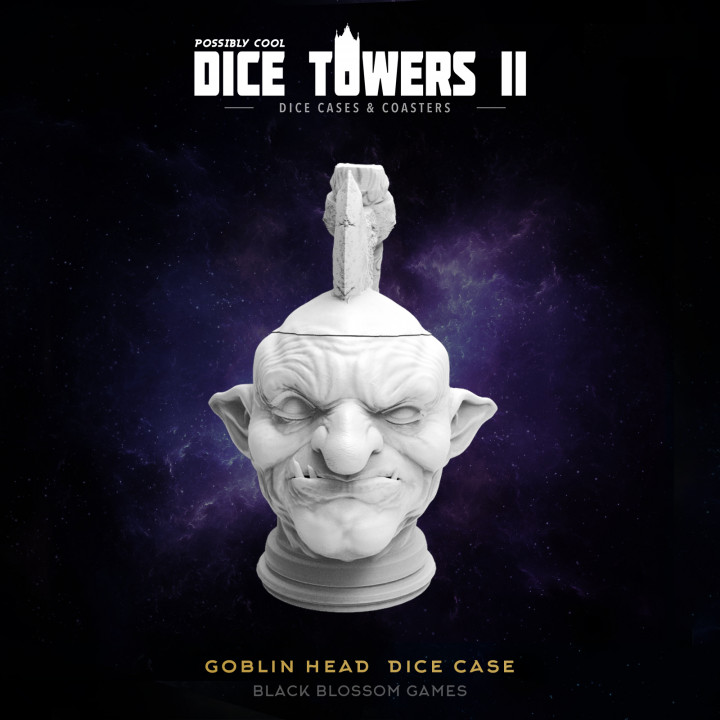 DC02 Goblin Head Dice Case Box :: Possibly Cool Dice Tower 2's Cover