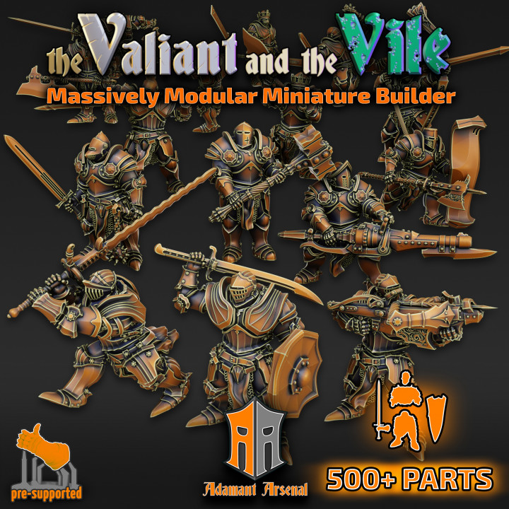 Ultimate Valiant Knight Builder - 500+ Parts!'s Cover