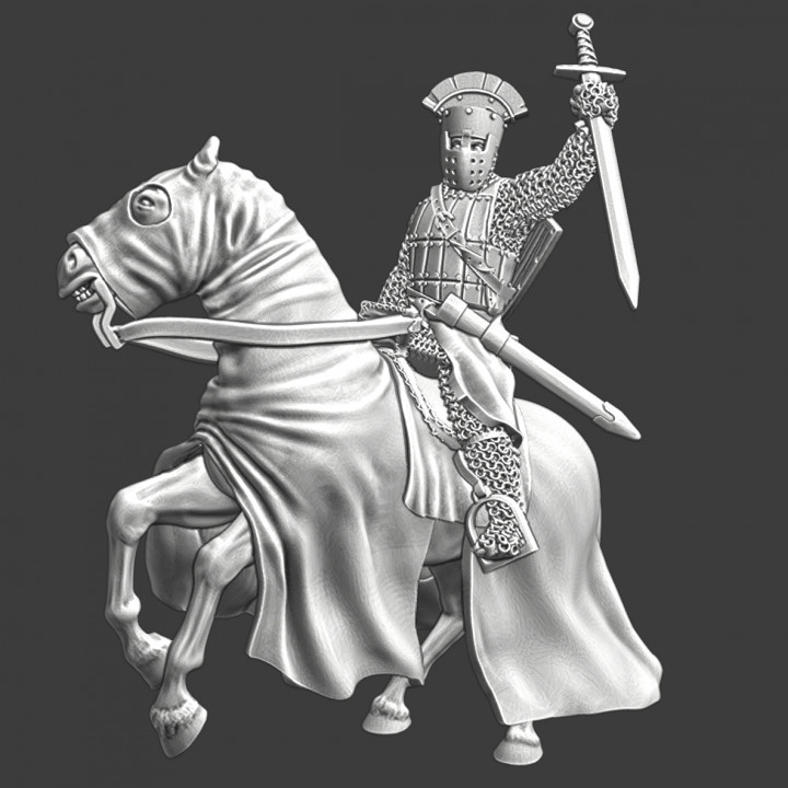 $7.50Mounted Richard the Lionheart - Inspiring his troops