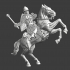 Mounted Lithuanian knight - Duke Mindaugas personal guard image