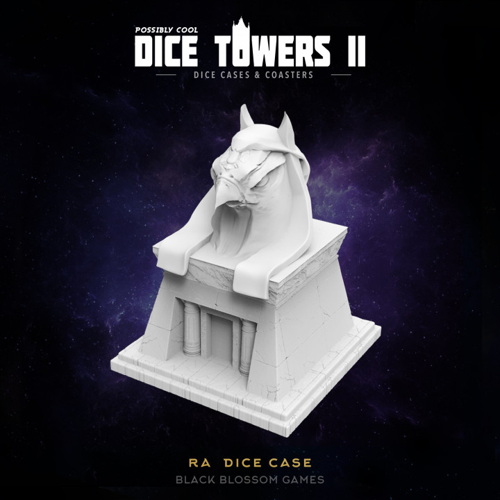 $7.99DC05 Temple of Ra Dice Case Box :: Possibly Cool Dice Tower 2