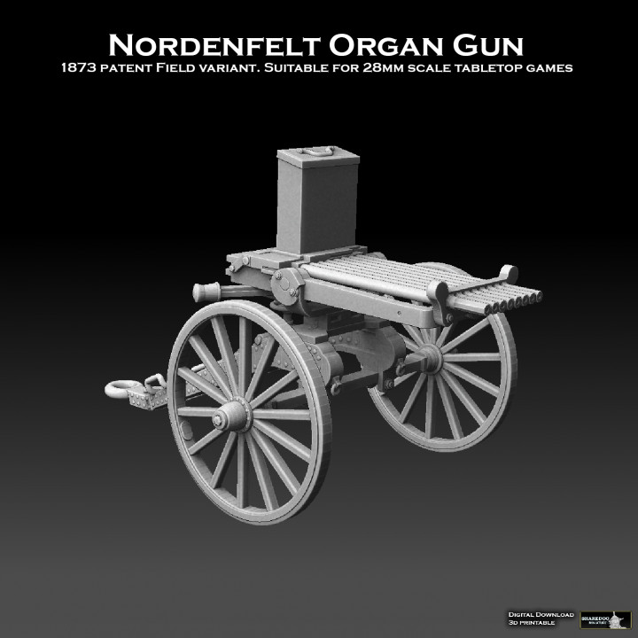 $3.00Nordenfelt Organ Gun