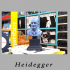 Heidegger Philosopher Bust image