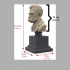 Nietzsche Philosopher Bust image