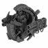Tomb sentinel hover bike and doom wheel bike with droid riders (Sci Fi Resin Miniatures) image