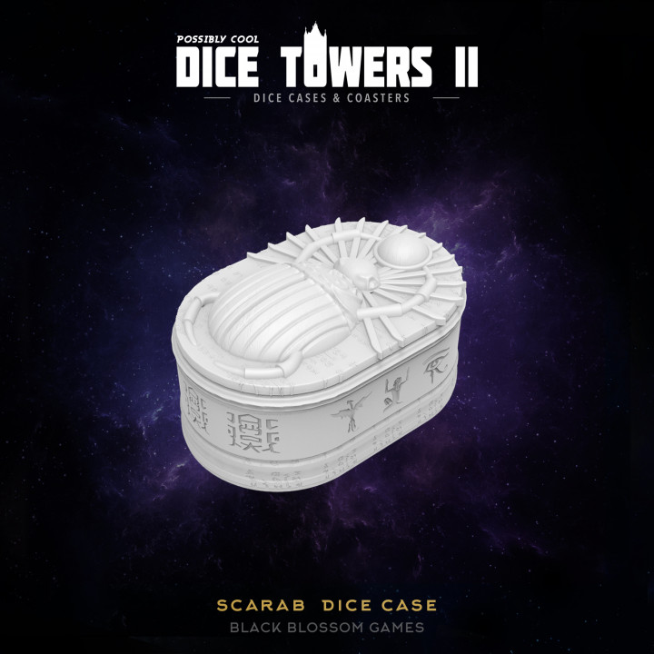 DC19 Scarab Dice Case Box :: Possibly Cool Dice Tower 2's Cover