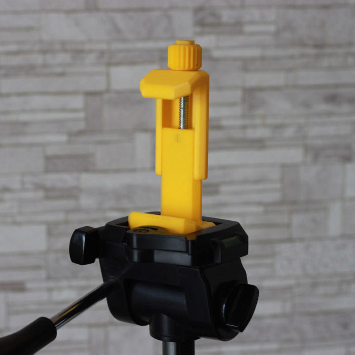 Phone stand for tripod