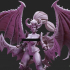 Drow Demonic Harpys and Valkyries Bundle - Include 7 pinup versions image