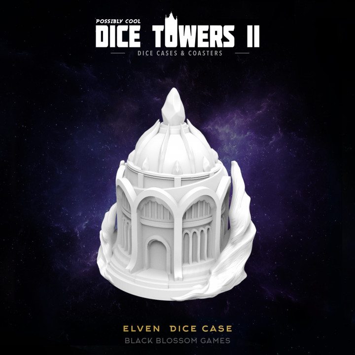 DC14 Elven Dice Case Box :: Possibly Cool Dice Tower 2's Cover