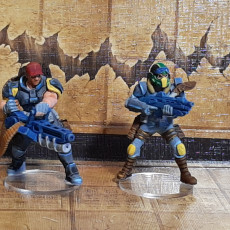 Picture of print of Tempest Guardsmen Veterans (PRESUPPORTED)