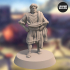 Civilians of Ago Tirtos, City of Eros – Pose 1 - 3D printable miniature – STL file image
