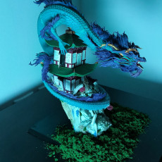 Picture of print of Azure Dragon