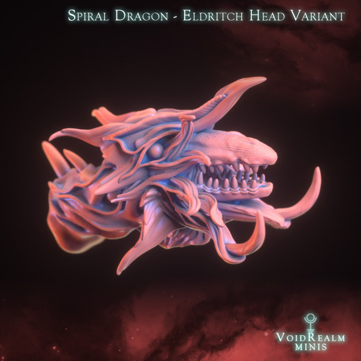 $2.50Spiral Dragon - Eldritch Head Variant