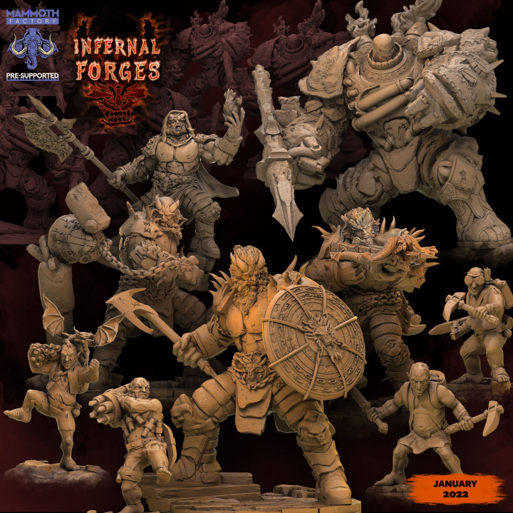 $49.00INFERNAL FORGES - JAN22 Collection (+ Quality 5e Adventure PDF)