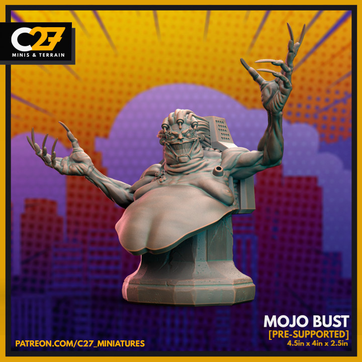 Mojo Bust (X-Men TAS) Fan Art