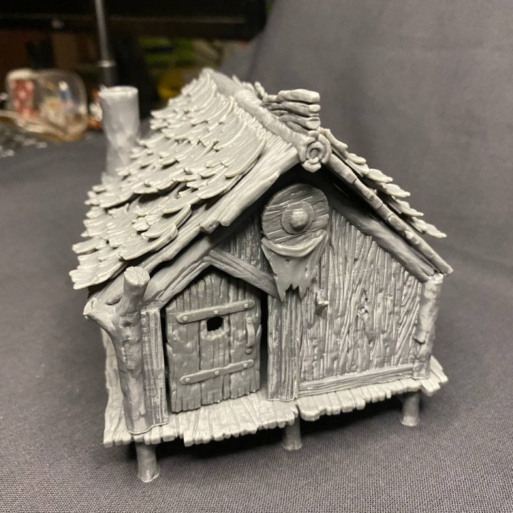 3d printable Stl files Hut on the Swamp.'s Cover