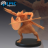 Catfolk Sphynx Spear Warrior / Feline Warrior / Desert Fighter image