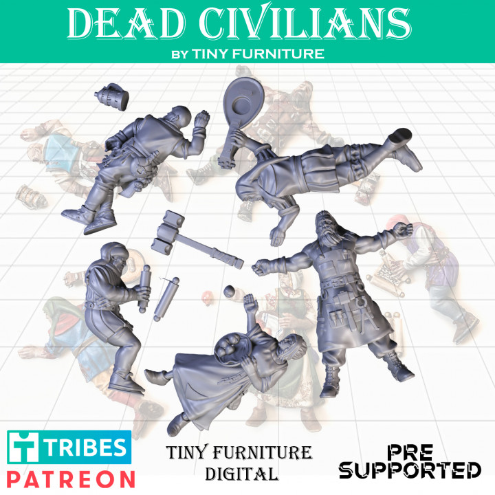 Dead Civilians (Harvest of War)'s Cover