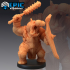 Hippo Warrior Set / Dune Fighter / Axe Hammer Shield / Egyptian image
