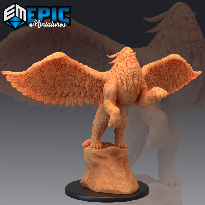 $3.90Androsphinx Flying / Male Sphinx / Dune Monster / Egyptian Encounter