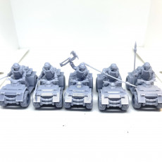 Picture of print of Lunar Auxilia Outriders - Presupported
