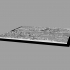 3D Pamplona | Digital Files | 3D STL File | Pamplona 3D Map | 3D City Art | 3D Printed Landmark | Model of Pamplona Skyline | 3D Art image