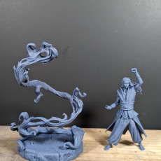 Picture of print of Fire master 32mm and 75mm pre-supported