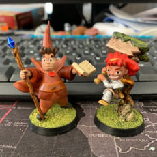 Picture of print of FART QUEST- Fart Miniature (pre-supported included)