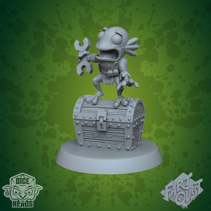 $2.99FART QUEST Tick Tock Miniature (pre-supported included)