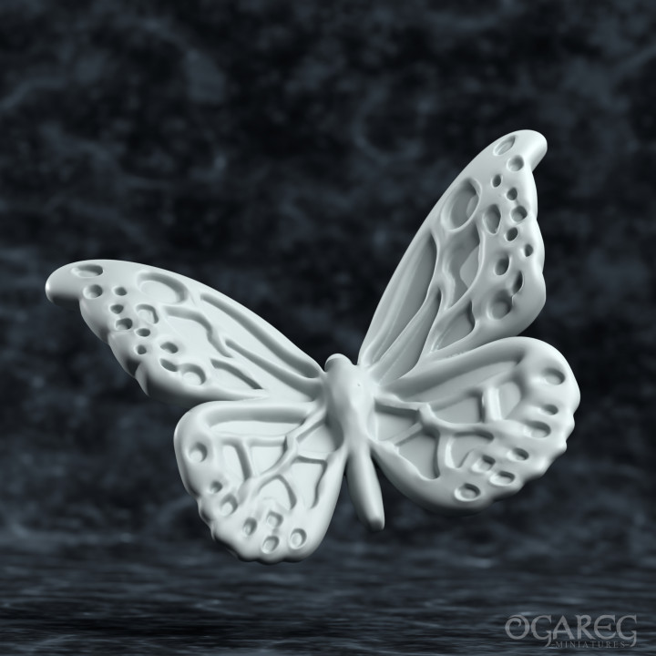 3D Printable Butterfly by Ogareg Miniatures