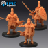 Castle Knight Set / Armored Warrior / Sword Shield Fighter / Guard image