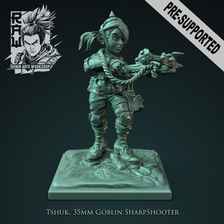$3.99Tshuk - Female Goblin Sharpshooter