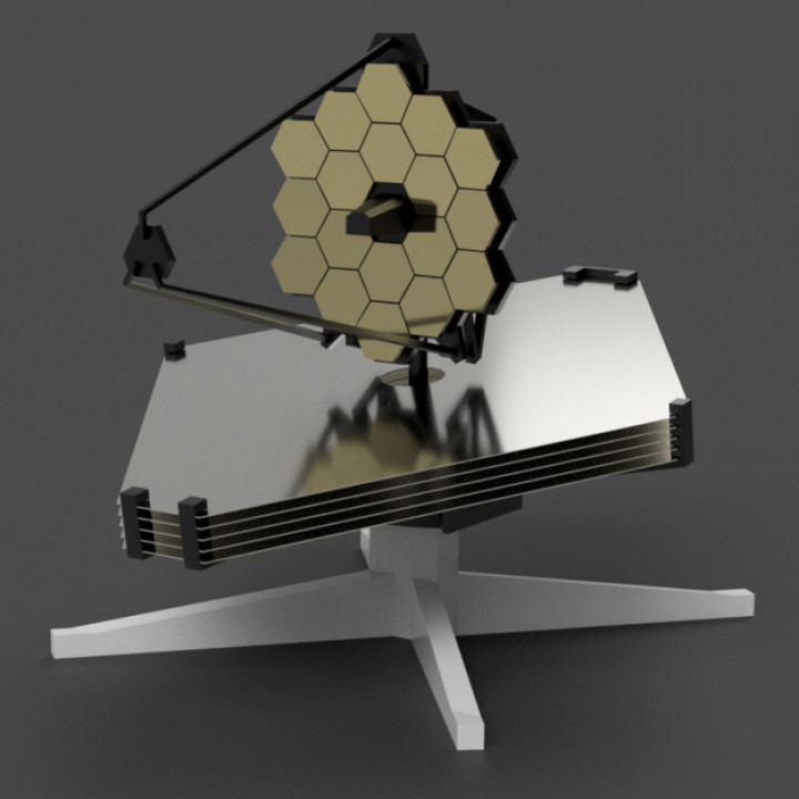 James Webb Space Telescope (JWST) - Full model
