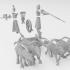 Dark Elf Chariot Miniatures (32mm, modular ) image