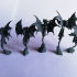 Dark Elf Winged Witches Miniatures (32mm, modular) image