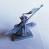 Dark Elf mounted noble miniature (32mm, modular) image