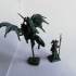 Dark Elf Sorceress Queen Miniature (32mm, modular) image