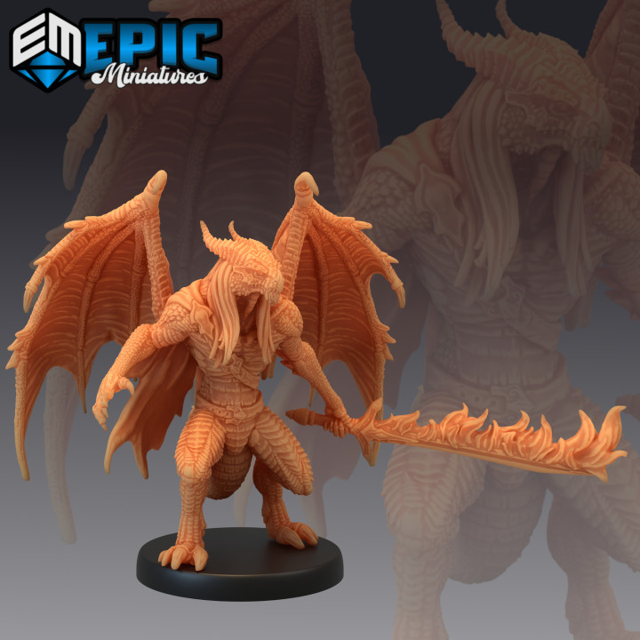 $3.90Draconic Demon Red Flame Sword / Fire Devil Dragon / Demonic Encounter