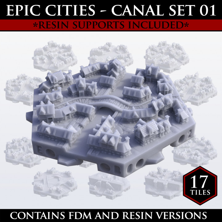 $15.05Hexton Hills Epic Cities Canals Set 01