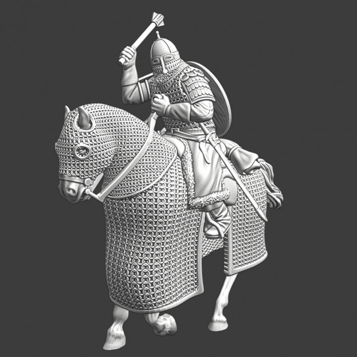 $7.50Heavy medieval Russian mounted Knight