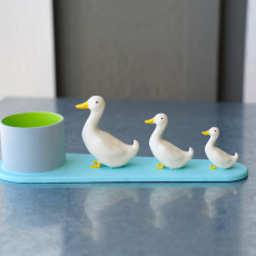 Picture of print of Duck pen holder