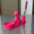 Cat and fish pen holder image